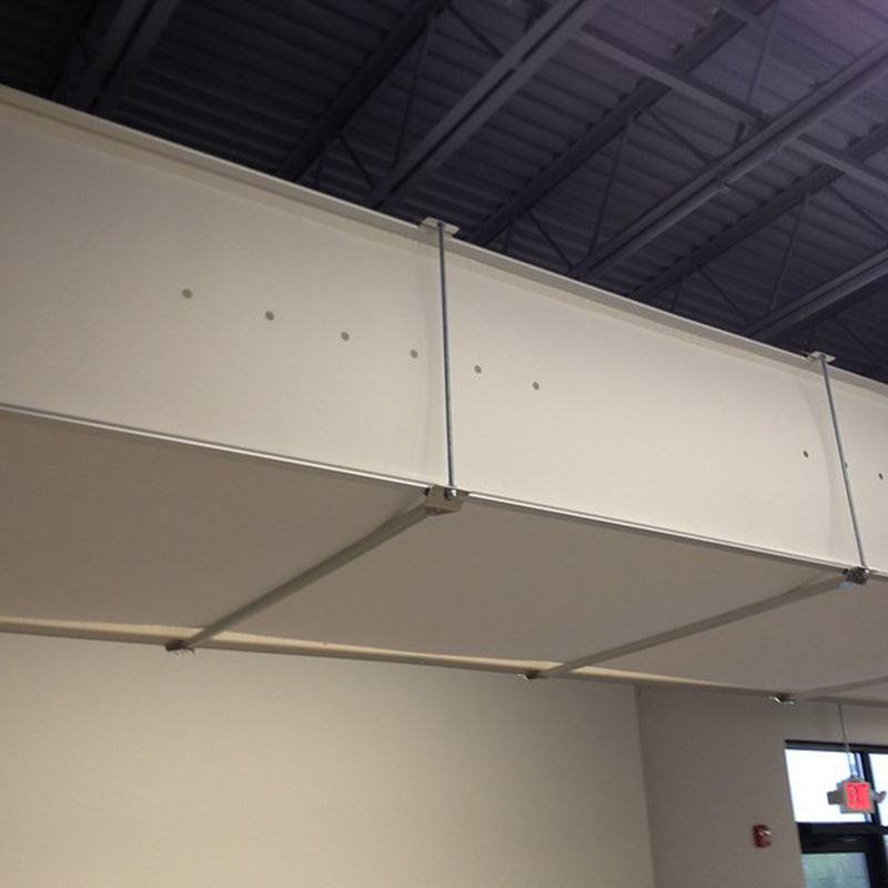 Custom Rectangular Supply Air Fabric Duct
