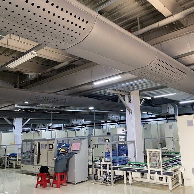 Custom Oval Pre-insulated Flexible Duct